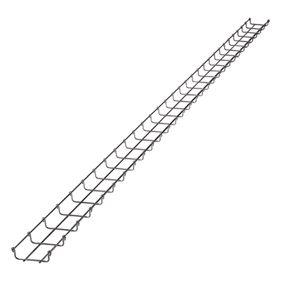 Charola Tipo Malla / 100 mm x 33 mm / Electro Zinc 15-20 μm / 3 m (9.84 ft) / 53 Cables Cat6