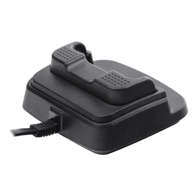 Cargador de escritorio / Entrada 110-220 VCA / Salida 5 VCD 300 mA / Tiempo de carga 4 h / 3.1 x 3.3 x 1.6 in