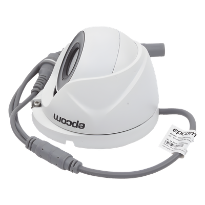 Cámara Turret TURBOHD / 2 Megapixel 1080p / Gran Angular 103° / IR EXIR 20 m (65.6 ft) / IP66 / Multiformato TVI-AHD-CVI-CVBS / Metal