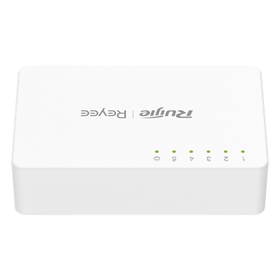 Switch No Administrable / 5 Puertos 10/100 Mbps / Visibilidad Cloud / Plug & Play / 1 Gbps Switching Capacity