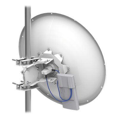 Antena Parabólica Direccional / 5 GHz / 30 dBi / Rango 4.7 - 5.875 GHz / Conector RP-SMA Hembra / Resistencia Viento 201 km/h (125 mph)