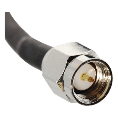 Antena Omnidireccional Magnética / Banda Dual 700-960 MHz y 1710-2270 MHz / Ganancia 3.1 dB / Cable RG174 3.81 m (12.5 ft) / Conector SMA Macho