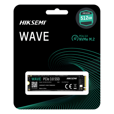 SSD M.2 NVMe / 512 GB / PCIe 3.0 x4 / Lectura 2500 MB/s / Escritura 1025 MB/s / 3D NAND / M.2 2280