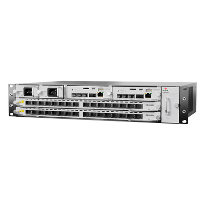 OLT Chasis Modular / 16 Puertos GPON/XGS-PON Combo / 2 Ranuras Expansibles / Fuente Redundante AC / 2 UR