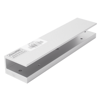Montaje para puerta de vidrio / 180x40x28 mm / Vidrio 8-15 mm / 0.32 kg / Diseño en U