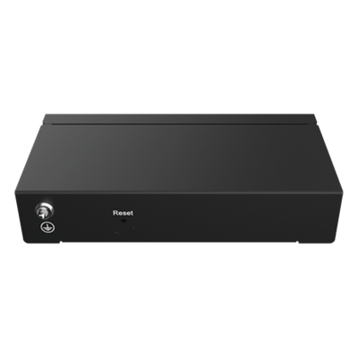 Switch Administrable / 5 Puertos Gigabit / Capacidad 10 Gbps / Gestión Cloud y Móvil / 16 VLANs / 5W Máximo