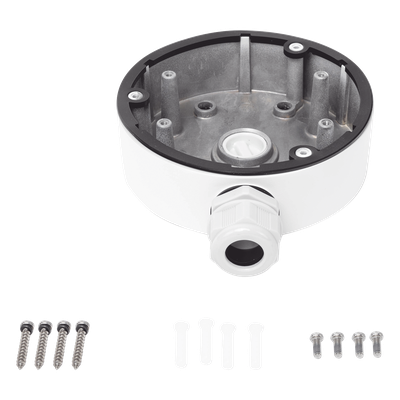 Caja de Conexiones para Cámara Domo / IP66 / Ø137 x 42 mm / 250 g / Exterior