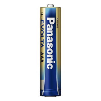 Batería Alcalina AAA / 1.5V / Zinc-Manganeso / No Recargable / Paquete 4 Unidades / -20°C a 55°C / 11 g