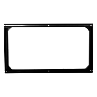 Montaje de Pared para 2 Paneles LED / Interior / Aluminio 6063 / 1000x580x80 mm (39.40'x22.85'x3.15') / 7.5 kg