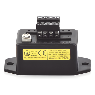Protector Bajo Voltaje / 2 Pares / NAC SLC IDC PIV / Terminales Tornillo / -40°C a 70°C / Riel DIN
