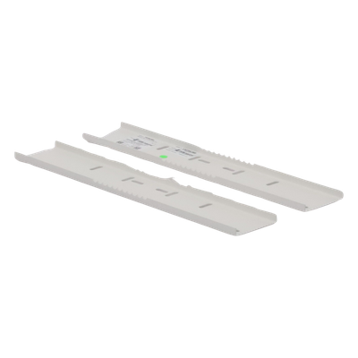 Montaje de Poste / Abrazaderas 3' a 5' / Acero Calibre 16 / 394 x 73 x 12 mm / Ajustable 200-370 mm