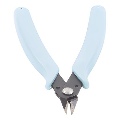 Pinza de Corte Micro / 5" (125 mm) / Corte al Ras 10 mm / Acero al Carbono / Mango PVC Ergonómico / Uso Electrónico