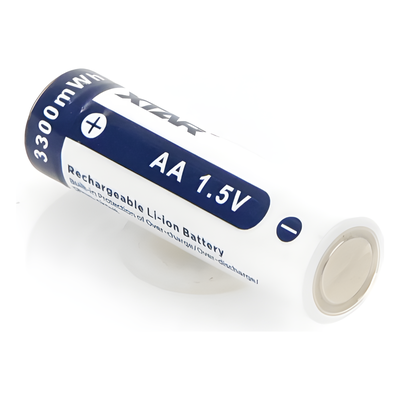 Batería Recargable AA / Li-Ion 1.5V / 2000 mAh / 1200 Ciclos / Protección Integrada