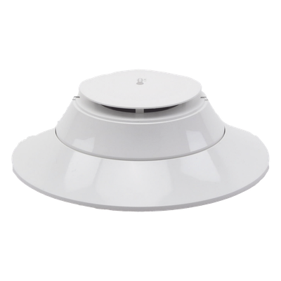 Detector Térmico Direccionable / Temperatura Fija 57°C / Protocolo LiteSpeed / Cobertura 15.2 m (50 ft) / Base 6 Pulgadas
