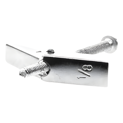Sujetador Mariposa / Tornillo 1/8" (3 mm) / Bronca 3/8" (10 mm) / Largo 2" (51 mm) / Carga 12 kg en Tablaroca