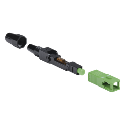 Conector Rápido de Campo / SC/APC / Monomodo / Pre-Pulido / Re-Terminable / FTTx / -40 a 70°C