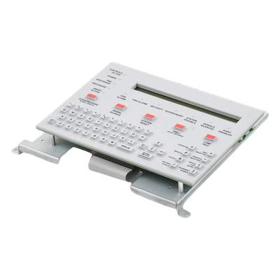 Teclado con Pantalla LCD / 80 Caracteres Retroiluminada / Teclado QWERTY Completo / 24 VCD / para Paneles de Detección de Incendio Serie ONYX