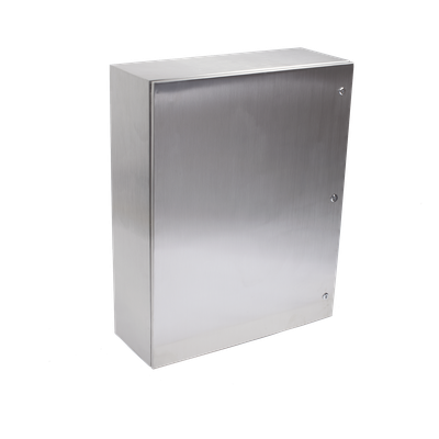 Gabinete de Acero Inoxidable IP66 / IK10 / 800x1000x300 mm / 31.5x39.4x11.8 in / Capacidad 100 kg / Uso en Intemperie