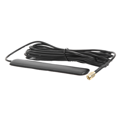 Antena GSM / Conector SMA / 3 m (9.8 ft) / Cuad-Banda 850-1900 MHz / 115x20x5 mm