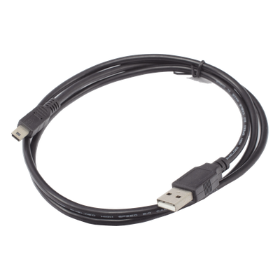 Cable Programador USB / USB A a Mini USB / 480 Mbps / 1.8 m (5.9 ft) / Plug-and-Play