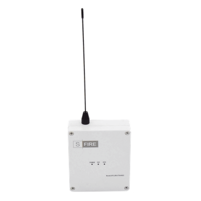 Transmisor Inalámbrico / 2 Contactos Secos NA / Alcance 2500 m (8202.1 ft) / 433.92 MHz / Antena 190 mm / -20°C a +80°C
