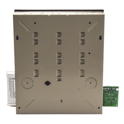 Panel de Control de Intrusión / 48 Zonas / 8 Cableadas + 40 Inalámbricas / 3 Particiones / Teclado Alfanumérico con Receptor Integrado / 16 Salidas Programables