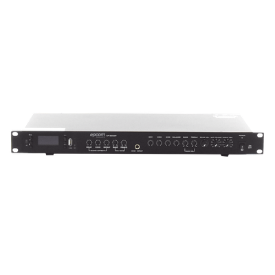 Amplificador de Audio / 2 x 60W / 4-8Ω / Bluetooth USB SD / Efectos Delay Echo Repeat / 1.59 x 0.69 x 0.14 ft