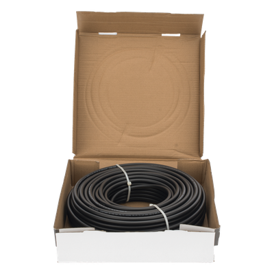 Cable Fotovoltaico / 16 mm² (6 AWG) / Cobre 106 Hilos / 2000 V DC / Rango -40°C a 120°C / Resistencia UV y Ozono / Rollo 50 m (164 ft)