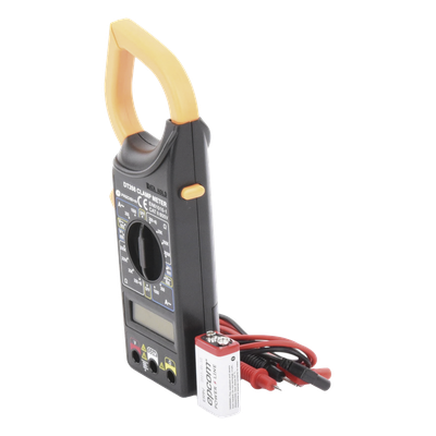 Multímetro Digital de Gancho / 600 V CA/CC / CAT II / 1000 A CA / Pinza 57 mm (2.09') / LCD 3-1/2 Dígitos