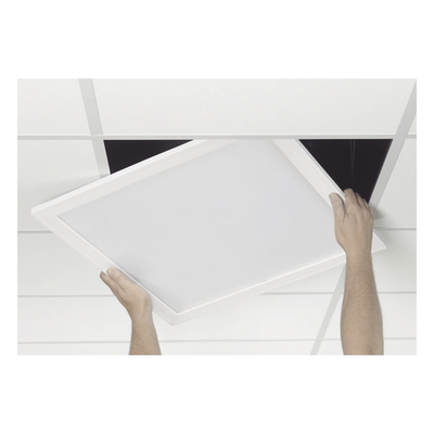 Panel LED / 40 W / 4200 lm / Luz Blanca 6500 K / Empotrado o Suspendido / 59.5 x 59.5 cm / Ángulo 140° / 127 Vca~60 Hz