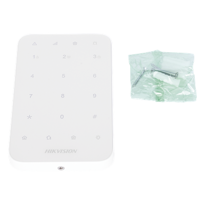 Teclado Inalámbrico para Alarma / Pantalla Táctil / Cifrado AES-128 / 433 MHz Bidireccional / Batería 2 Años