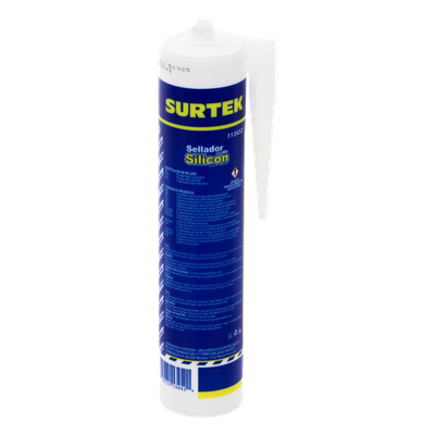 Silicón Sellador / Resistente -40°C a 100°C (-40°F a 212°F) / Antimoho y Antibacterias / Secado 24 Horas / 280 ml / Zonas Húmedas