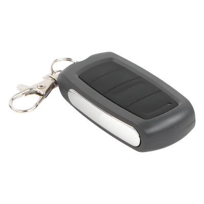 Control Remoto Inalámbrico / 433.92 MHz / 4 Botones / 6V / Compatible con Motores y Barreras / -10°C a 50°C