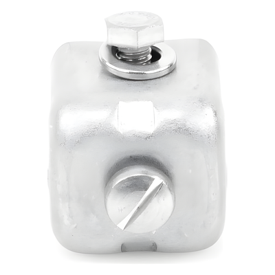 Adaptador Angular / Sujetadores Tipo Mariposa / Capacidad 0.63" / Acero Inoxidable / Paquete 10 Piezas