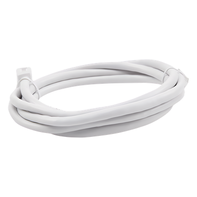 Cable de Parcheo / Cat6A / S/FTP / 10Gbps / 2m (6.56 ft) / Blindado / AWG 27 / RJ45 / Blanco