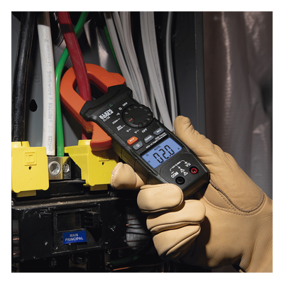 Kit de Prueba Eléctrica / Multímetro de Gancho CA / Detector de Voltaje 12-1000 VCA / Probador de Tensión 12-240 VCA / Analizador de Cableado / CAT III 600 V