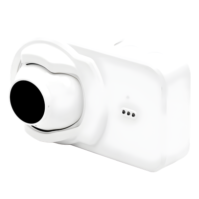 Detector de Humo por Haz Óptico Reflectante / Alcance 5 a 100 m (16 a 328 ft) / Direccionable / Compensación Automática de Polvo / Alineación LED / Tolerancia a Movimiento Estructural ±1°
