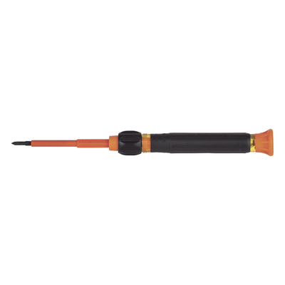 Juego de Desarmadores de Precisión / Aislamiento 1000V / 8 Puntas Intercambiables / Mango Cushion-Grip / ASTM F1505-2021