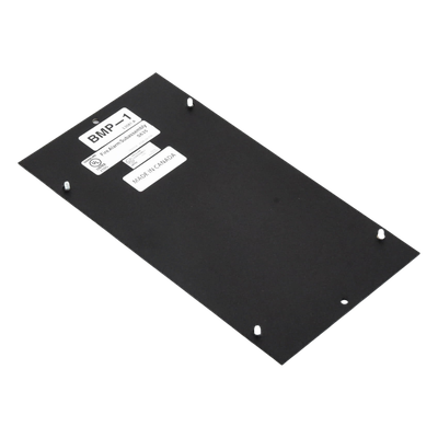 Placa Ciega para Módulo / Compatible con ADP-4B y DP-DISP / Montaje Opcional NCM-W, NCM-F, TM-4 / Construcción Metálica