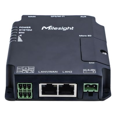 Router Industrial 4G LTE / Wi-Fi 802.11b/g/n / Dual SIM Failover / 2 Puertos Fast Ethernet / RS232+RS485 / -40°C a 70°C / VPN Multi-Protocolo