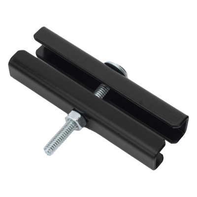 Cople para Escalera Tubular / 1.5" de Peralte / 12" de Ancho / Acero al Carbón con Pintura Epóxica
