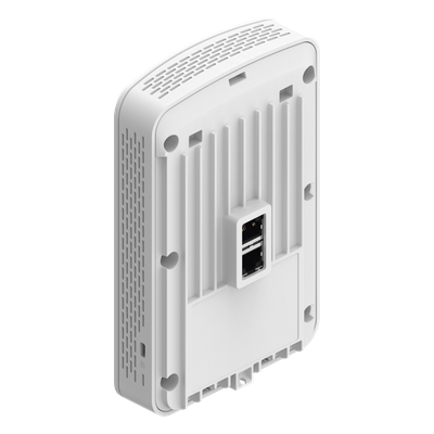 Punto de Acceso Wi-Fi 6 / Diseño para Pared / 3 Puertos Gigabit / PoE Passthrough / Doble Banda 2.4 y 5 GHz / Hasta 2.5 Gbps / Radio IoT Integrado