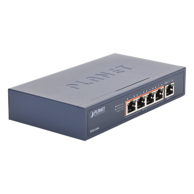 Extensor PoE / 65W Ultra PoE / 4 Puertos Gigabit / 200 m / 656 ft / 10 Gbps Switch