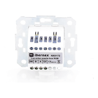 Luz de Aviso RGB / Control RS485 / 12 VDC / Visibilidad Frontal y Lateral / Montaje Empotrado o Superficie