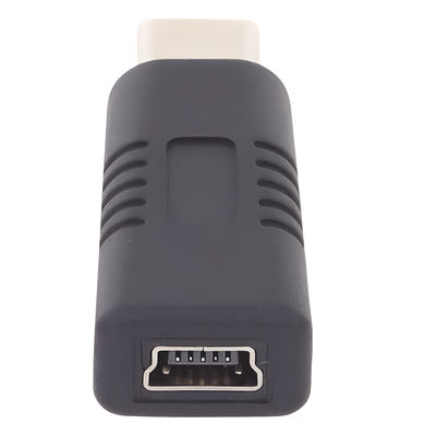 Adaptador USB-C / Tipo C Macho a Mini USB Hembra / Compatibilidad Estación XMRA8 y Bodycam XMRR3 / Diseño Compacto