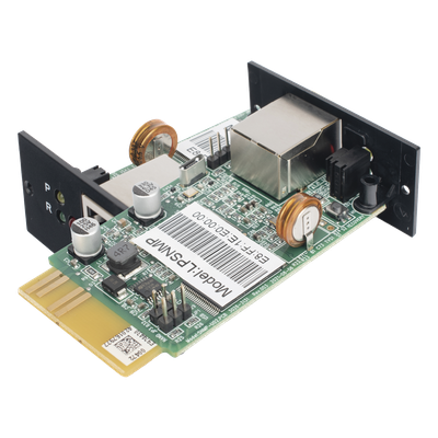 Tarjeta de Monitoreo Remoto SNMP / 10/100 Mbps / HTTPS-SSL / Sensor Temp-Humedad / Control Remoto UPS