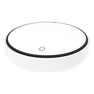 Botón de Emergencia Inalámbrico / Energía Cinética Sin Batería / Alcance 50 m (164 ft) / Emparejable con Terminales IP / Diseño Compacto