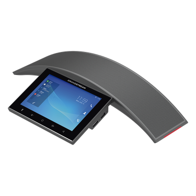 Teléfono IP de Audioconferencia / Android 10 / 12 Líneas SIP / Pantalla Táctil 7" / Wi-Fi 6 / Bluetooth 5.0 / PoE / Alcance de Voz 5 m (16.4 ft)
