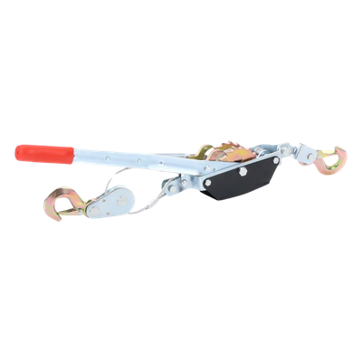 Malacate / 2 Toneladas / Cable 2.2 m (7.2 ft) / Trinquete 3 Placas / Ganchos Forjados