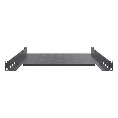 Charola para Rack / 1U / Profundidad Ajustable 347 a 489 mm (1.14 a 1.60 ft) / Carga 20 kg / 4 Postes / Acero Calibre 16-18
